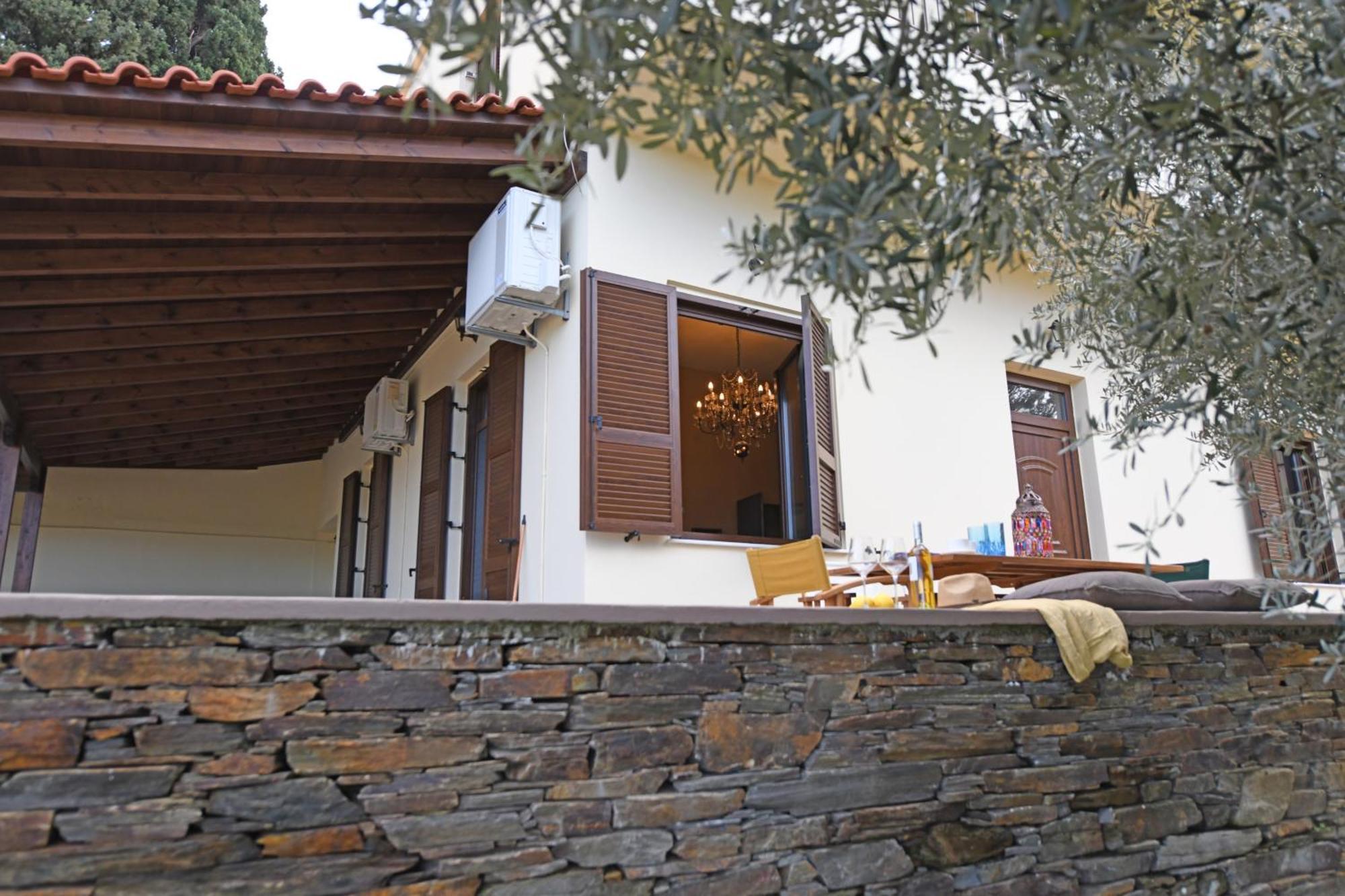 Casa Sophia Villa Karavostamo Exteriör bild
